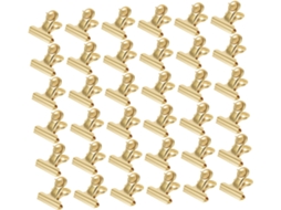 Conjunto De 50 Alfinetes Metálicos Dourados Para Quadros Cortiça Notas