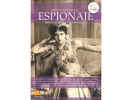 Livro Breve Historia Del Espionaje de Juan Carlos Herrera Hermosilla (Espanhol)