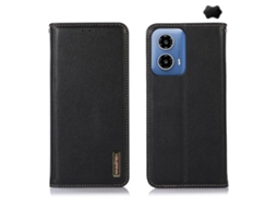 Capa Para Celular Motorola Moto G34 Em Pu Nappa