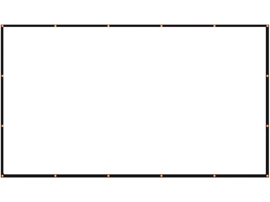 Tela de Projeção Portátil Simples com Cortina Antirreflexo de 120 Polegadas para Projetor de Escritório SFUSHOS