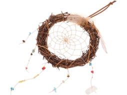 Pequeno E Artístico Enfeite De Janela Em Rattan Estilo Boho Para Casa E Carro. Gokoco