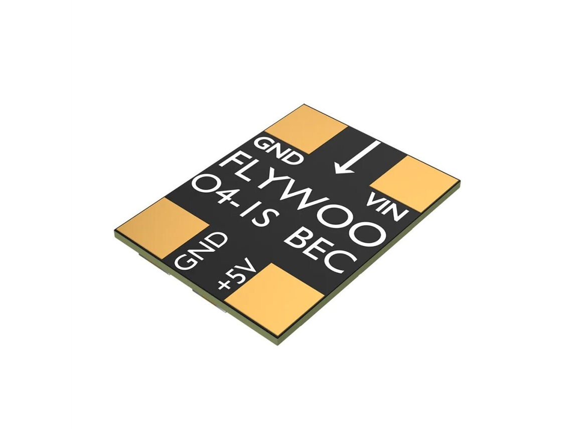 Módulo Bec 0.4g Flywoo O4 1s 5v para Micro Drones de Corrida Fpv Rc de 1,6 a 2 Polegadas MDUG