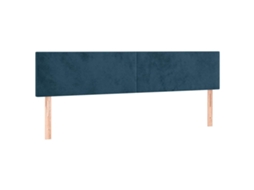 Headboard, Headboards Vidaxl Azul Veludo (160 Cm)