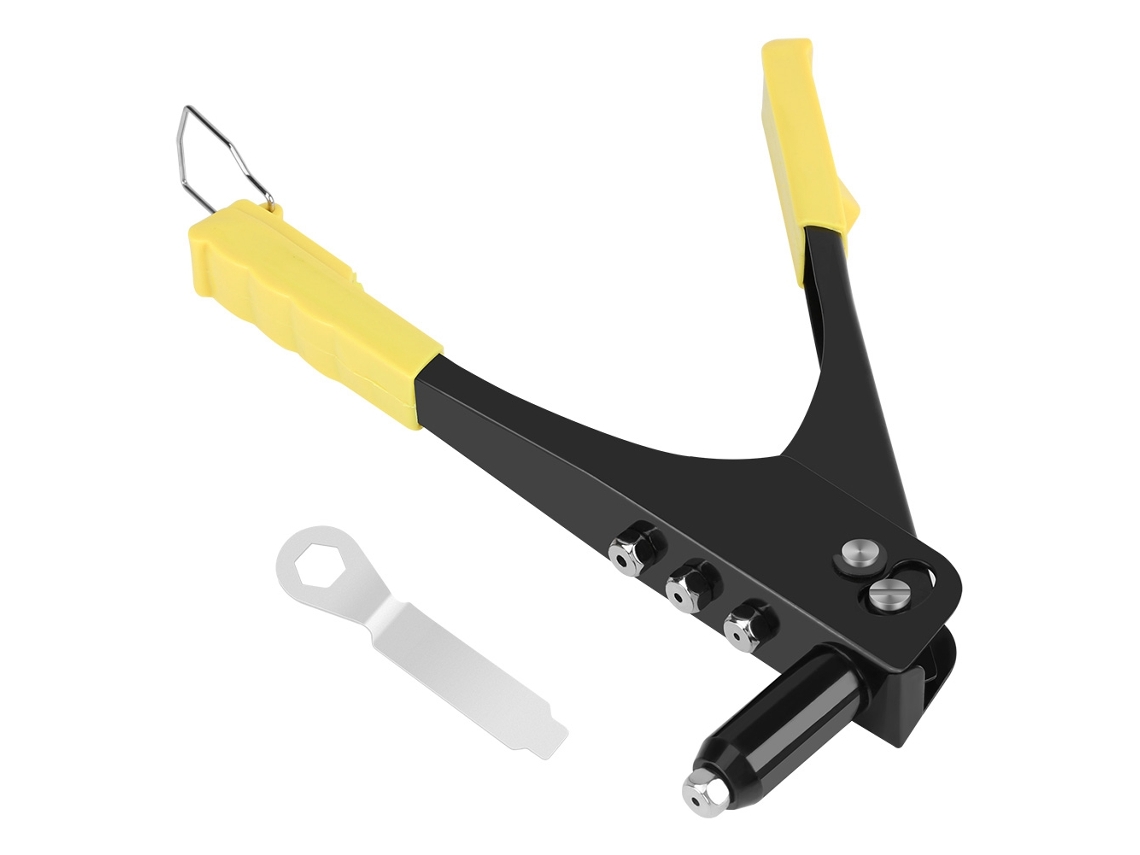Kit De Pistola De Rebites Manual Leve Para Calhas Sunflare