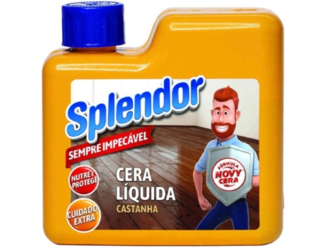 Cera Líquida Madeira Castanha SPLENDOR emb. 500 ml