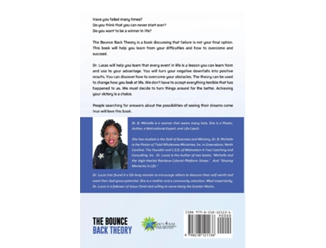 Livro The Bounce Back Theory De B Michelle Lucas (inglês)