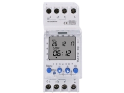 Temporizador Industrial TM612 com Microcomputador, Controle de Tempo 220v AQUAFORGE
