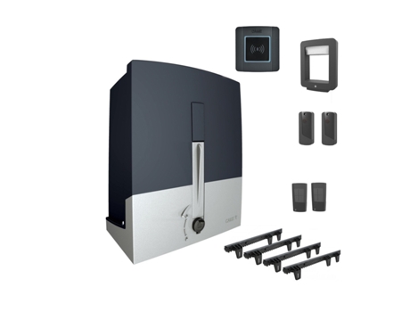 Kit de Motorização de Portão Deslizante com Controlo Remoto Controlo de Bluetooth e Cremalheira CAME