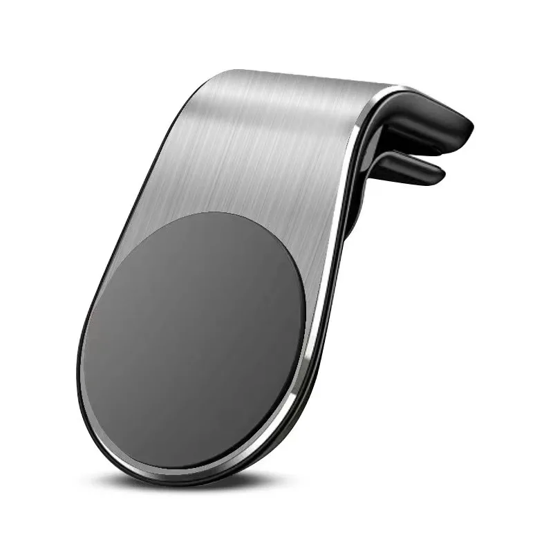 Suporte magnético AQUAFORGE para celular veicular com presilha saída de ar, rotação e compatibilidade GPS. Xiaomi, Redmi, Huawei, Samsung