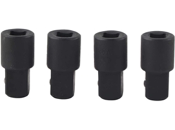 Com Para De 4 Em Aço Alta Conversão 1/4" 3/8" Chave Catraca E Fenda.