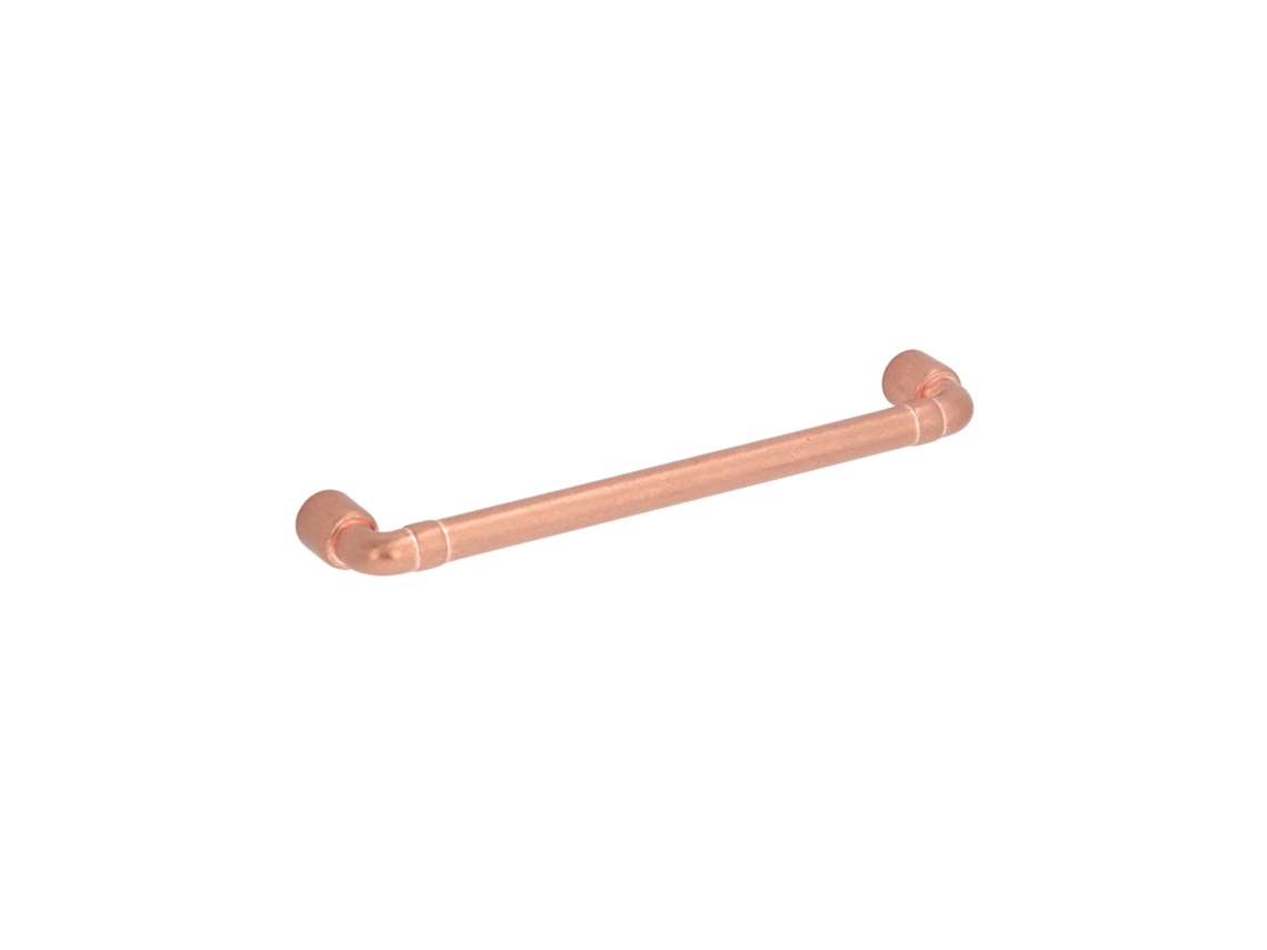 Puxador para Móveis Zamac Distância Central 160mm Cobre Vintage Conjunto de 25 HARDWAREXCHANGE