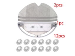 Panos de esfregão acessórios para xiaomi roborock s5 max s6 puro s6 maxv s5 s51 s50 s55 xiaowa e25 e35 peças de aspirador de pó
