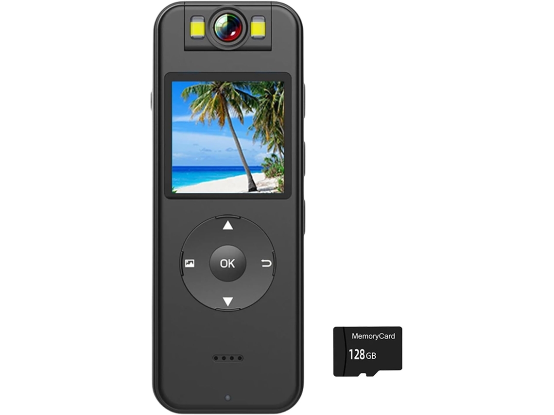 Mini Dv 4k Hd Câmera Corporal Câmera Esportiva Gravador de Aplicativos SFUSHOS