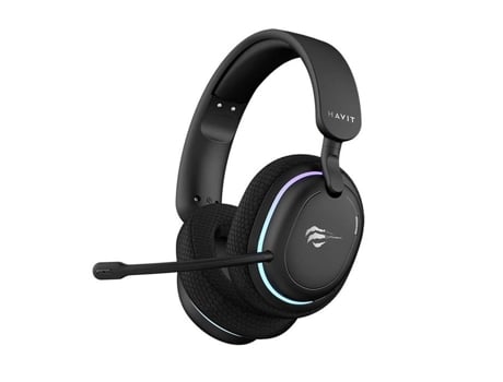 Fone De Ouvido Sem Fio Para Jogos, 750mah Havit Preto (fuxi H7)