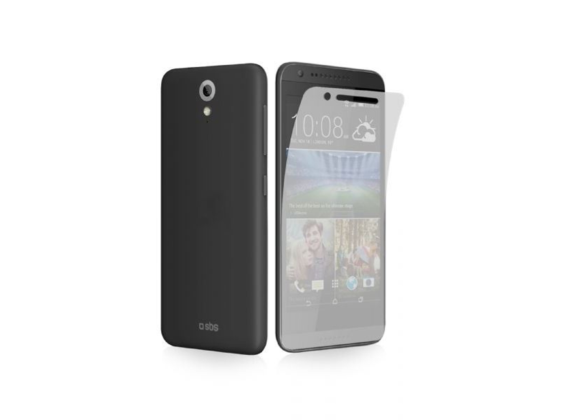 Capa Aero p/ HTC Desire 620 SBS Transparente + LCD