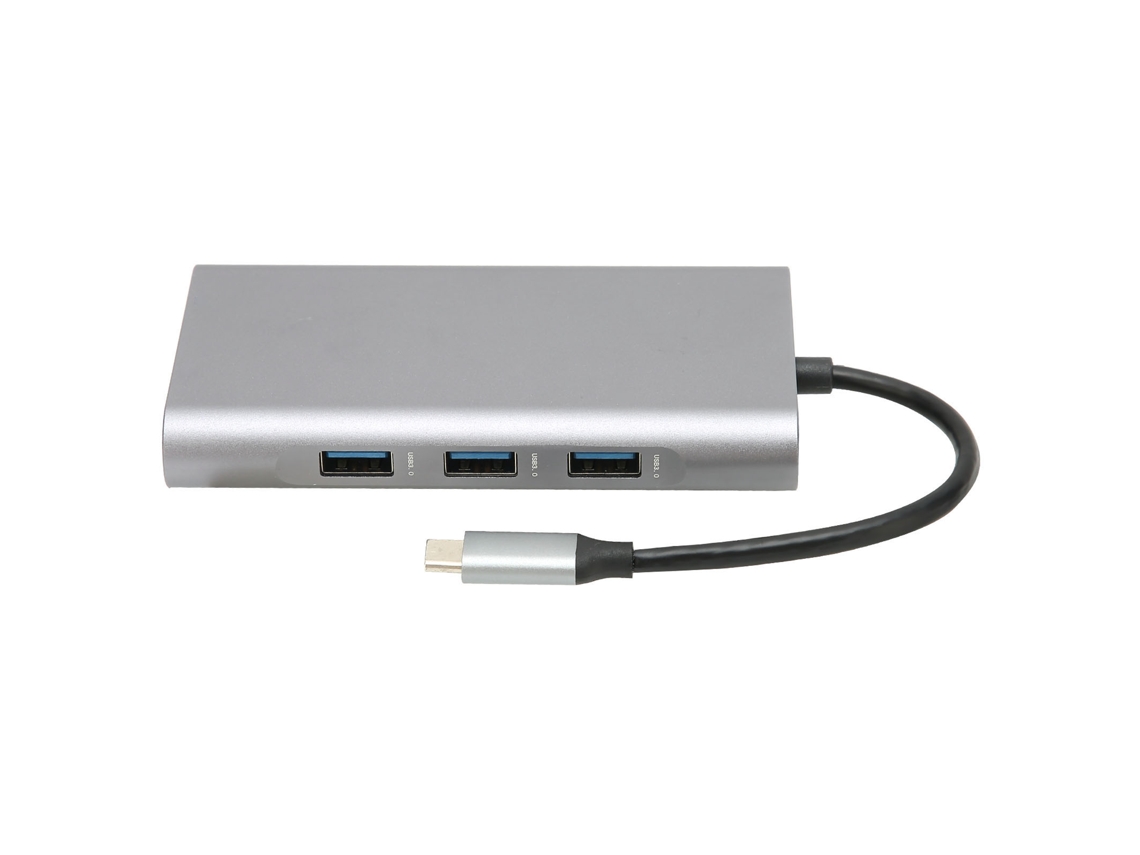Dock Station 10 Em 1 (porta Ethernet Gigabit Hdmi Para Type-c) Hub
