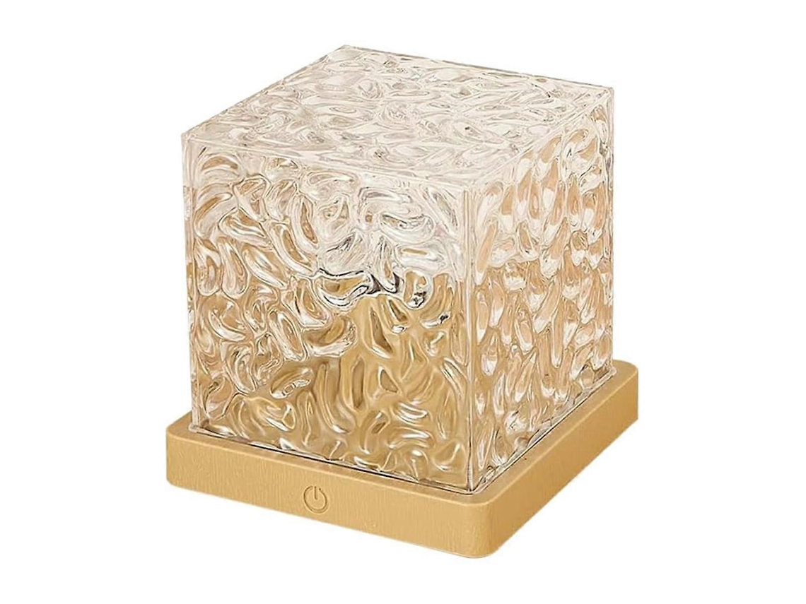Luminária Aurora Boreal, Cubo De Ondas, Projetor, Lâmpadas Com Efeito Ondas Água Em 16 Cores Para Quarto Aquaforge