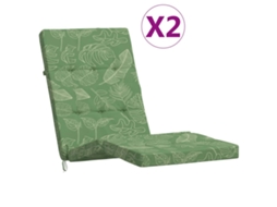 Deck Chair Cushion, Deck Chair Cushions Vidaxl Verde Tecido (n/a)