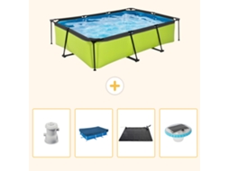 Exit-toys Piscina Exit Retangular - 300x200x65 Cm - 5-peças S250