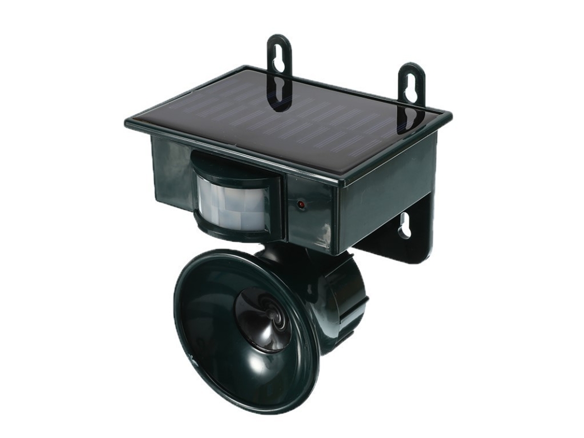 Repelente Solar Ultrassônico Com Sensor De Movimento, Painel Solar Integrado Para Repelir Animais Em Jardim, Quintal E Horta