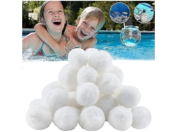 Bolas de filtrado para piscina, 500g, substituição de areia, filtro de 1 micron, ecológico e durável