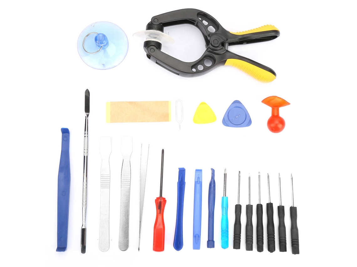 Kit De Ferramentas De Reparação 22 Em 1 Com Parafuso E Ventosa Para Tela De Telefone Móvel