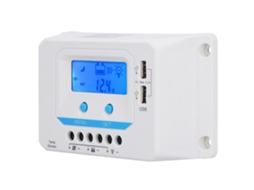 Controlador De Carga Solar Laxiscreed 30a Para Painéis 12v/24v, Eficiente E Compatível