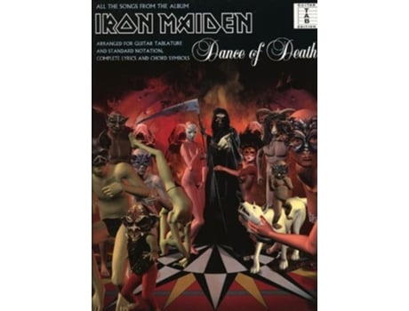 Livro Dance Of The Death de IRON MAIDEN (Inglês)
