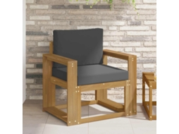 Vidaxl 2 Peça Conjunto De Sofás Para Exterior Poliéster