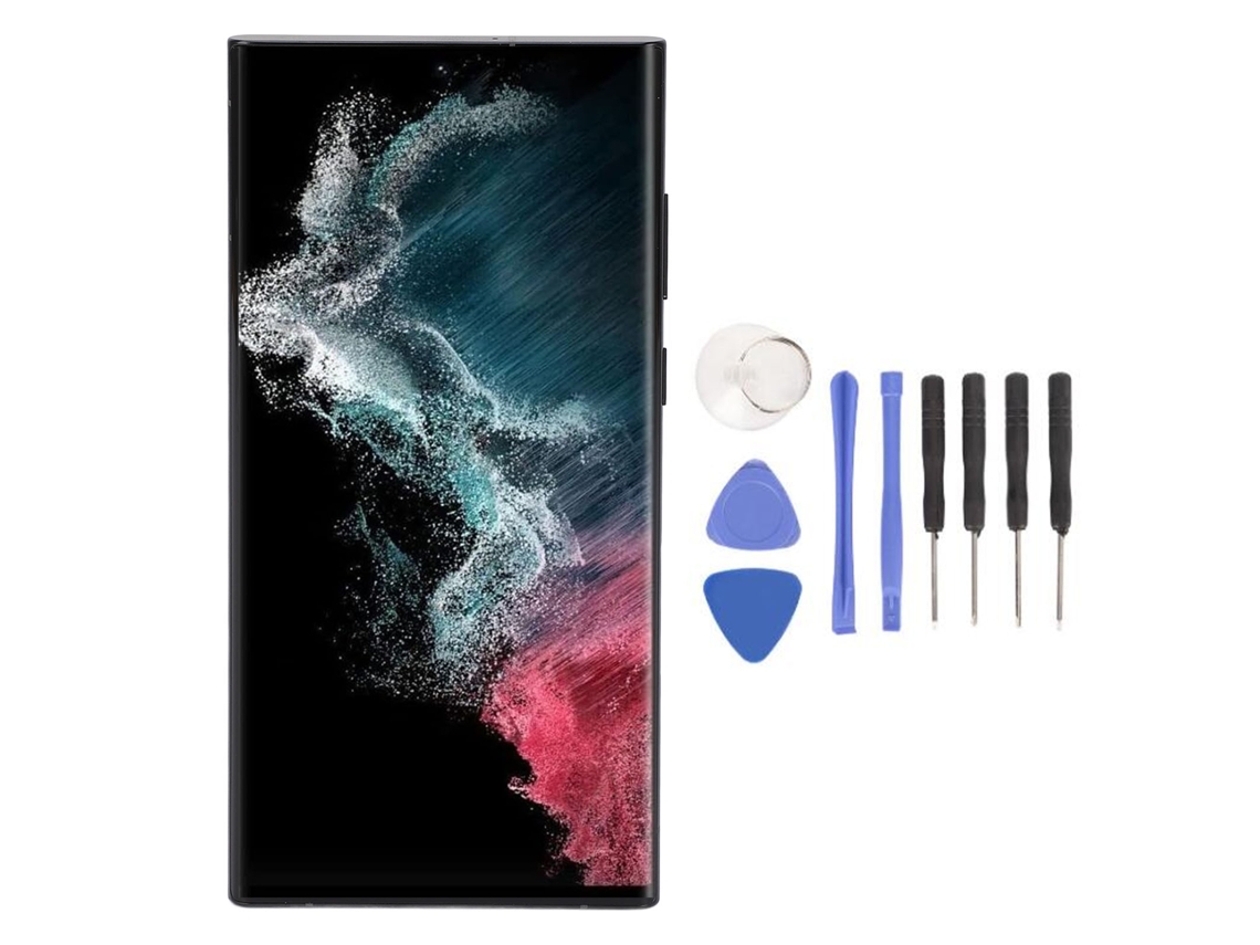 Tela OLED de substituição para Galaxy S22 Ultra EOOCOO