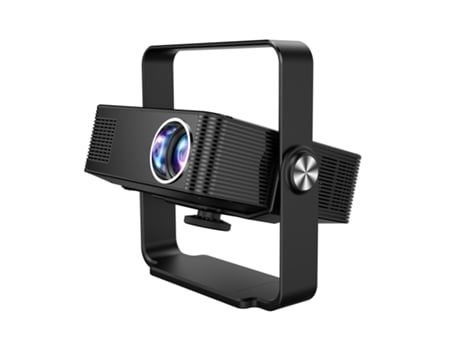 Mini Projetor Com Wi Fi E Bluetooth, Projetor Portátil Inteligente Com Suporte Ajustável Em 360°, Ideal Para Home Theater 4k E Uso Externo. Sr.