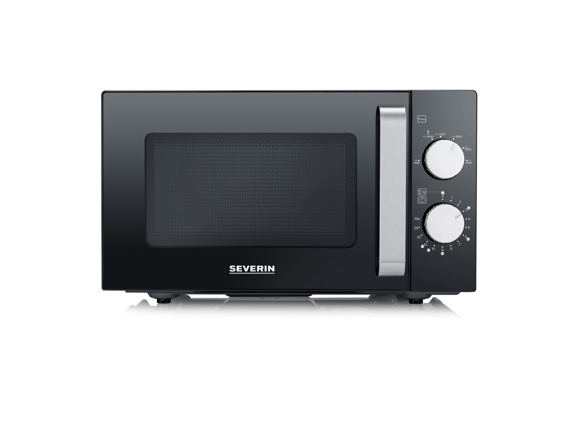 Micro-ondas SEVERIN MW7761 (20 L - Sem Grill - Preto)