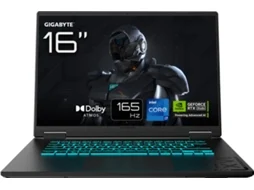 Portátil Gaming GIGABYTE CTHI3PT894SD (Intel Core i7-13620H - NVIDIA GeForce RTX 5050 - RAM: 16 GB - 1 TB SSD - 16'')