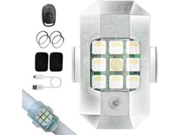 Luzes De Sinalização Led Para Carros, Mini Iluminação Anticolisão