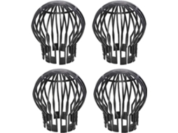 Conjunto de 4 Pinzas para Canalones de Aproximadamente 13,2 X 14,5 Cm (diámetro X Altura)