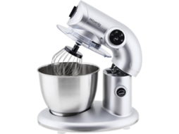 Batedeira com Taça H. KOENIG KM80 Prateado (Outlet Grade B - 5.5 L - 1000 W)