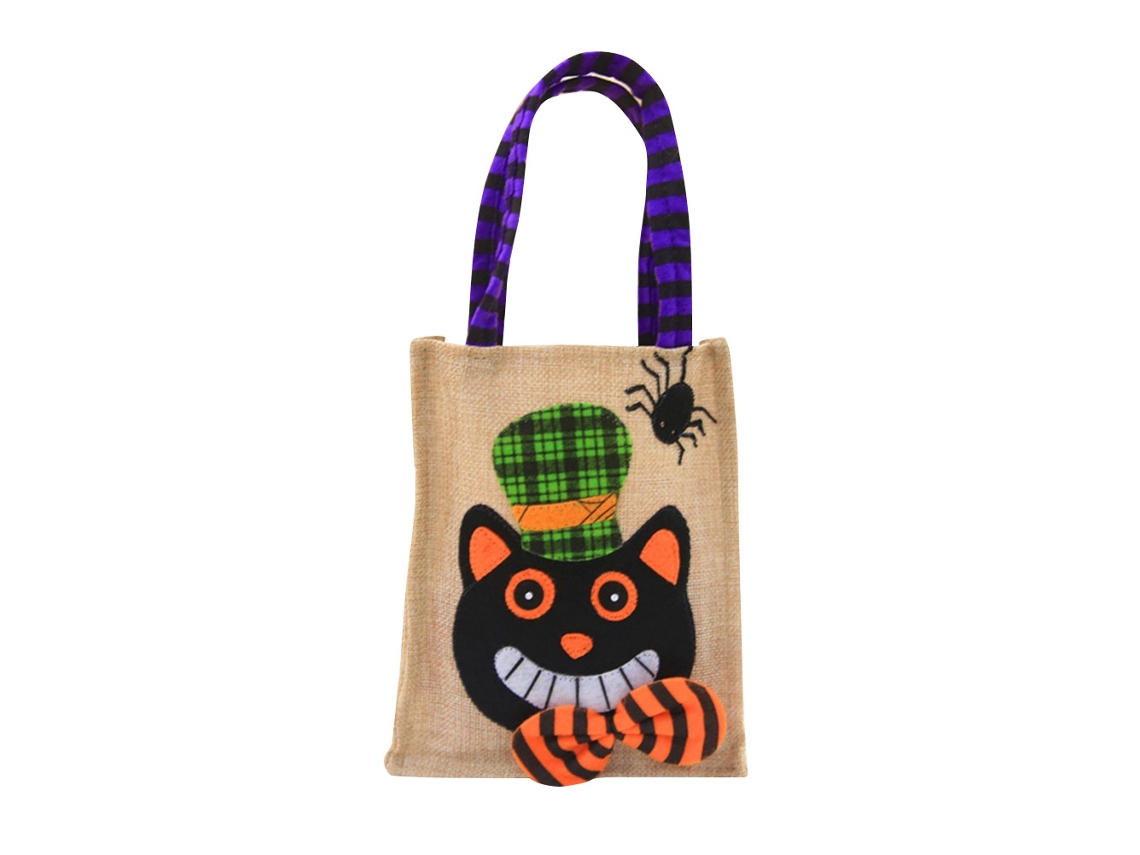 Laxiscreed Sacolas De Tecido Para Halloween, Presentes, Doces E Decoração De Festa