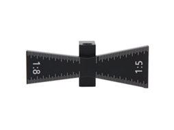 Ferramenta de Marcação Dovetail em Liga de Alumínio Scriber Gauge para Carpintaria Diy 1:5/1:8 | S/MARCA