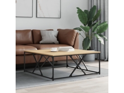 Coffee Table, Coffee Tables Vidaxl Marrom Madeira Processada (100 X 100 X 40 Cm)
