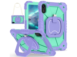 Capa para Xiaomi Redmi Pad 2 11 polegadas (2025), Roxo e Verde Gertiz