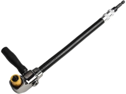Adaptador De Furadeira Ângulo Reto Com Eixo Flexível 295 Mm, 90 Graus