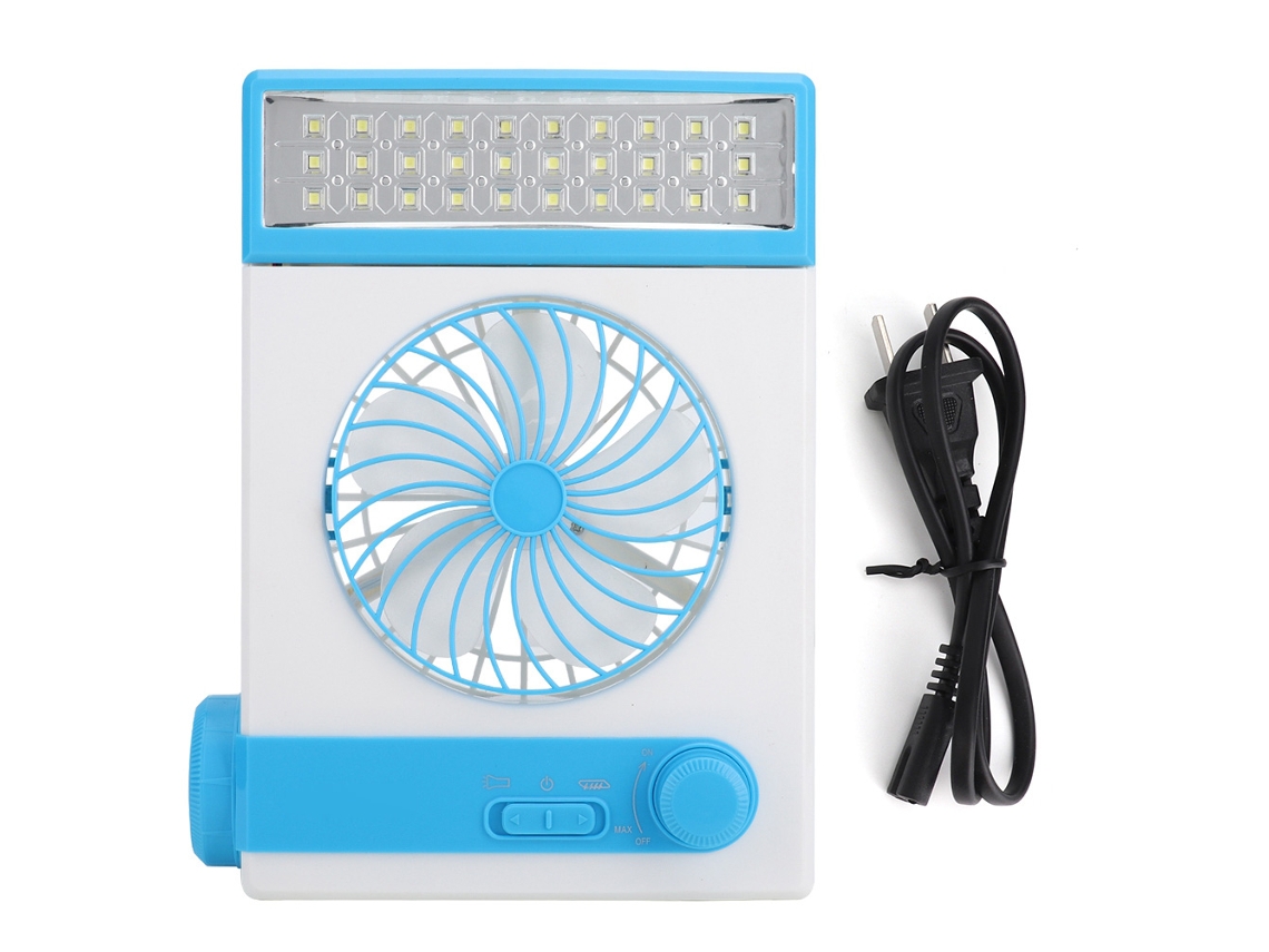 Luminária de Mesa com Ventilador e Led BRILVIBERA