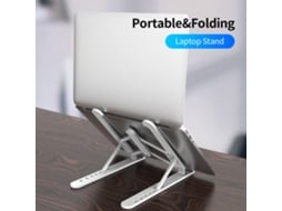Suporte Para Notebook E Tablet (altura Ajustável E Portátil)