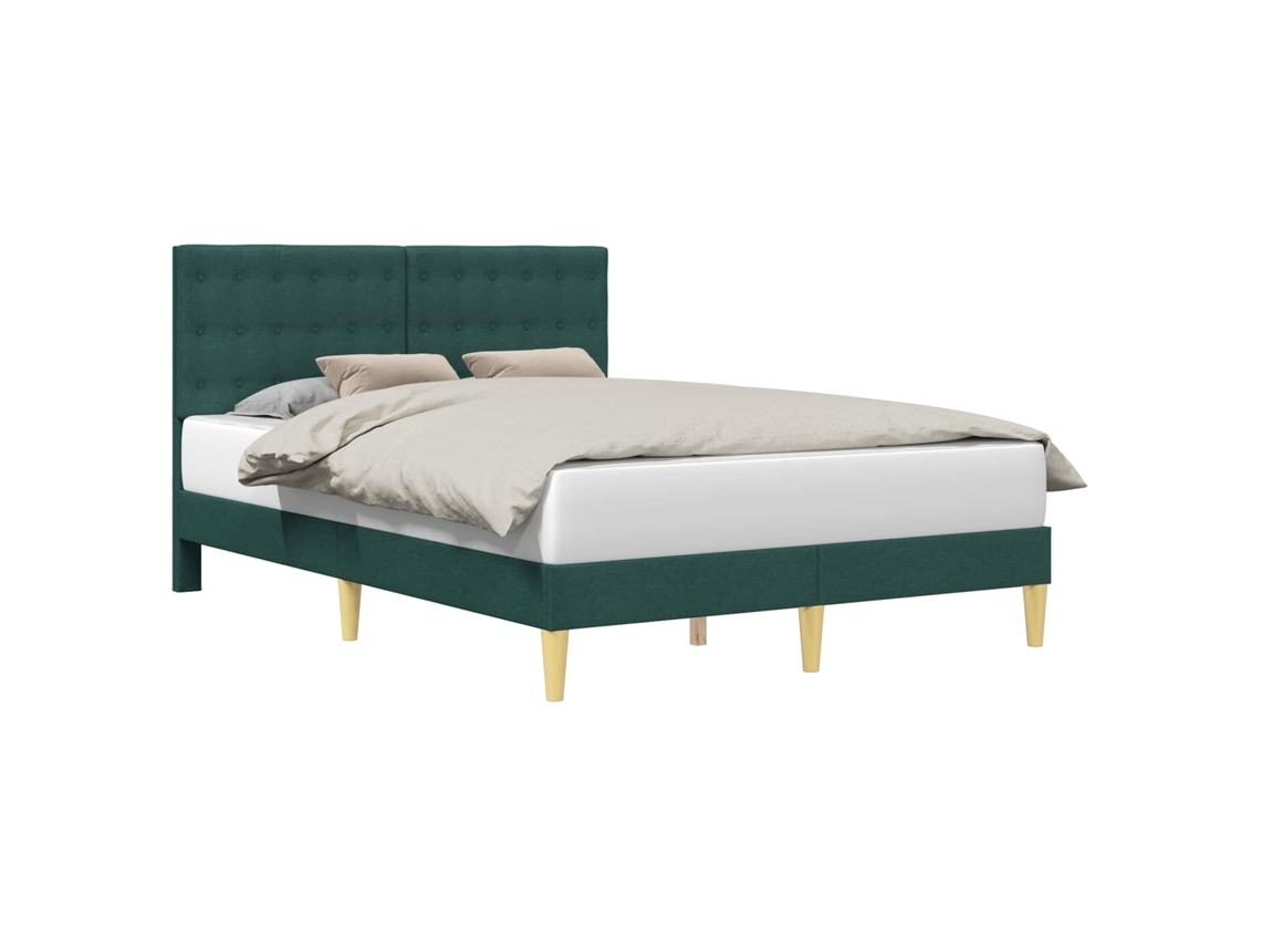 Estrutura da Cama Verde escuro 120 X 200 Cm Tecido MAISON EXCLUSIVE