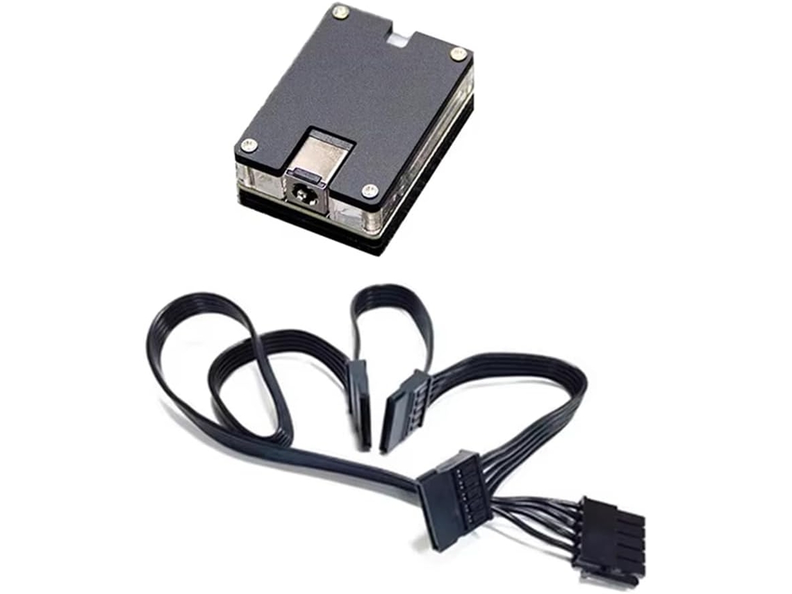 Módulo Multiadaptador Dc 5525 Para Dride Drc5525 12v Para 5v Com Cabo