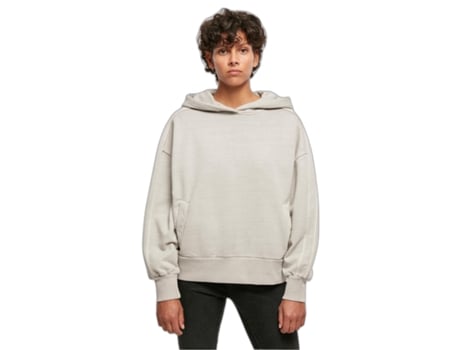 Sweatshirt para Mulher URBAN CLASSICS (XS - Algodão - Cinzento)