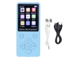 Player mp3/mp4 EOOCOO (tela colorida 1,8 polegadas, bluetooth 5.0)