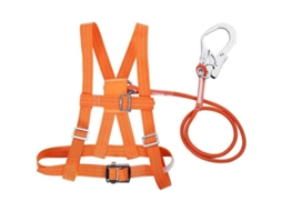 Arnés De Segurança Para Trabalho Em Altura Com Kit De Arresto De Queda, 3m, Ajustável E Ergonômico
