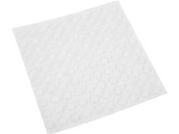 200 Almofadas De Silicone Autoadesivas Transparentes, 10x 3mm, Tapete Antiderrapante Para Móveis, Eletrodomésticos