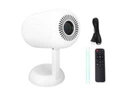 Projetor Mini 4K LAXISCREED com 120 polegadas e Correção Keystone Elétrica